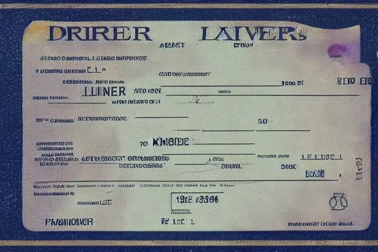 Image similar to a driver's license from planet xornoth