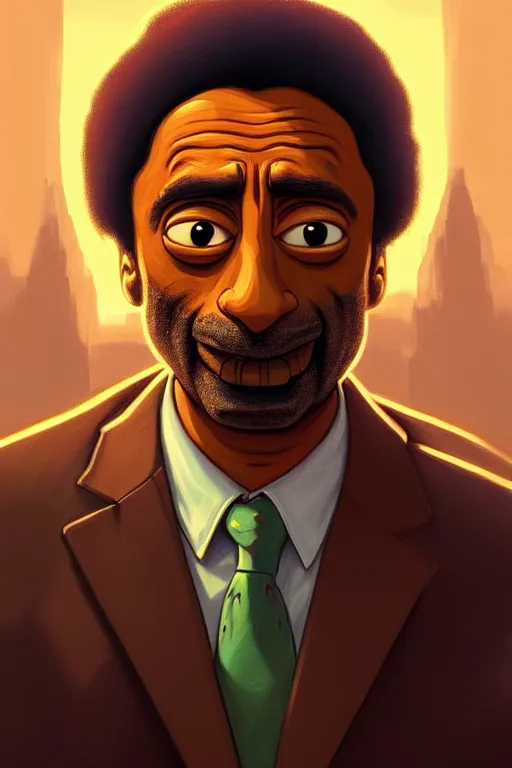 Prompt: clear portrait of apu from the simpsons, cottagecore!!, mafia background hyper detailed, character concept, full body, dynamic pose, intricate, criminal appearance, highly detailed, digital painting, artstation, concept art, smooth, sharp focus, illustration, art by artgerm and greg rutkowski and alphonse mucha