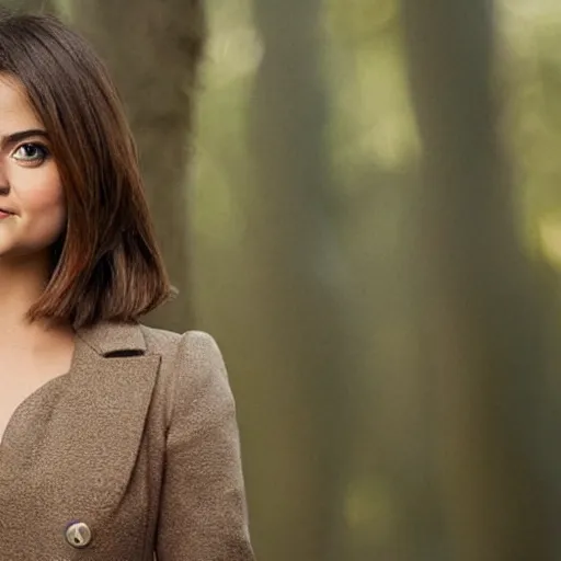 Image similar to a humanoid fox that looks like jenna coleman