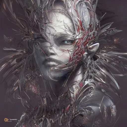 Image similar to in the city, highly detailed, trending on artstation, artgerm, yoshitaka amano