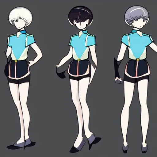 Image similar to phos character design