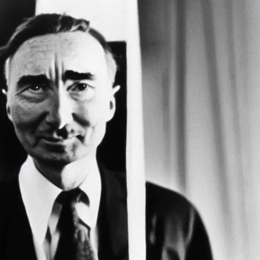 Image similar to a photo of a greyhound dressed up as J. Robert Oppenheimer, photo, 8k