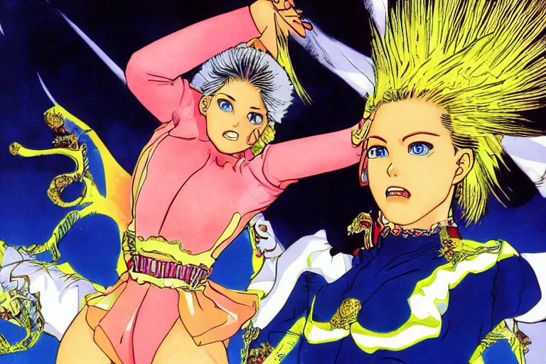 Image similar to xuxa, by Hirohiko Araki