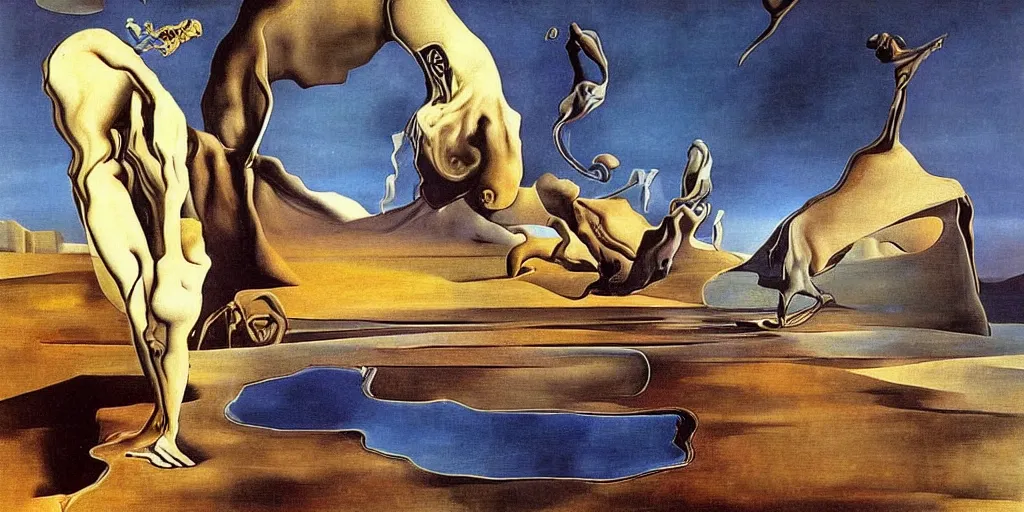 Prompt: change by salvadore dali