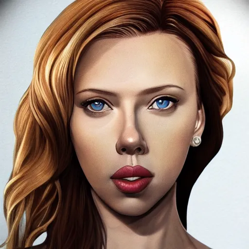 Prompt: Scarlet Johansson Highly Detailed