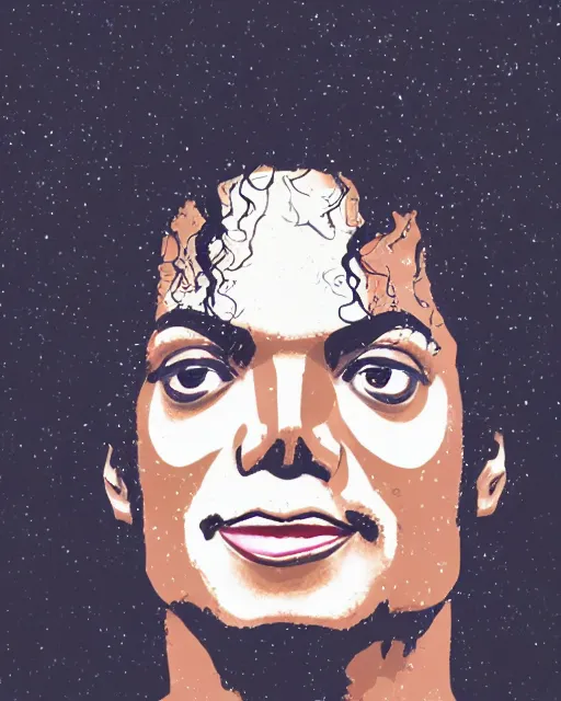 Image similar to A portrait of Michael Jackson, highly detailed, trending on artstation, bokeh, 90mm, f/1.4