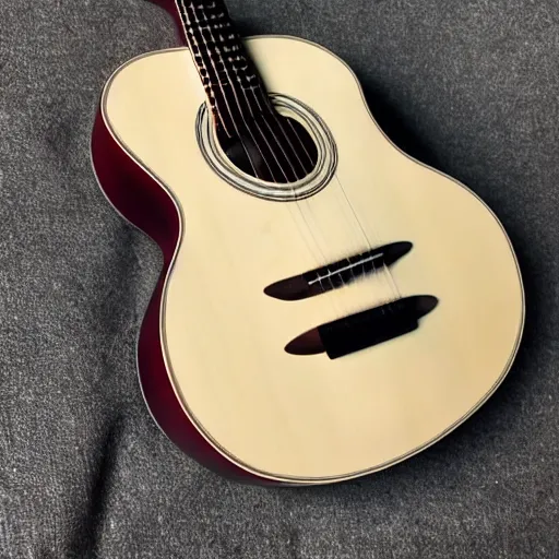 Prompt: a 38 string guitar