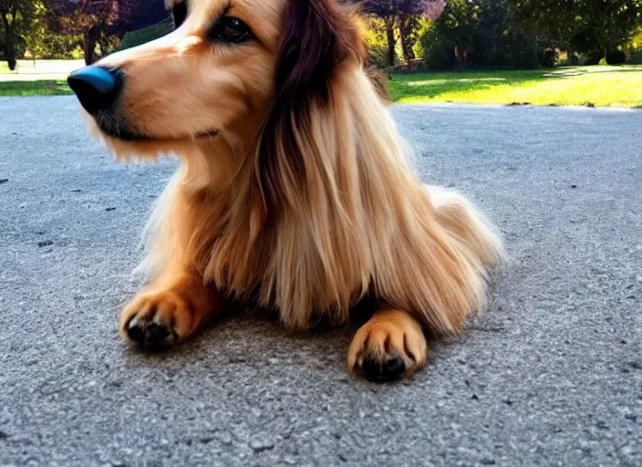 Image similar to Worlds most beautiful dog