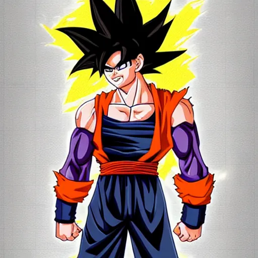 Image similar to Lebron James cosplay as Goku, super saiyan, Dragonball Z anime artwork, detailed digital art, colourful masterpiece beautiful beautiful beautiful