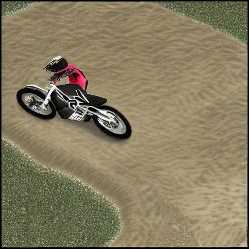 Image similar to dirt bike track heightmap