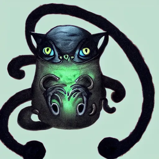 Image similar to Cat Cthulhu