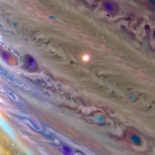 Prompt: ultra detailed fantasy art zoomed in photo satellite view of a jupiter like ringed asteroid flying by earth