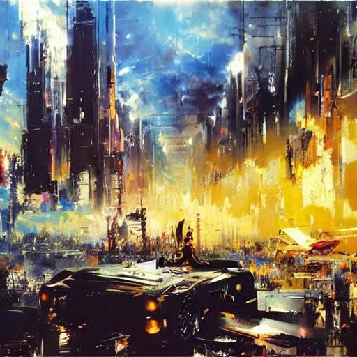 Image similar to a spectacular john berkey painting, detailed, epic