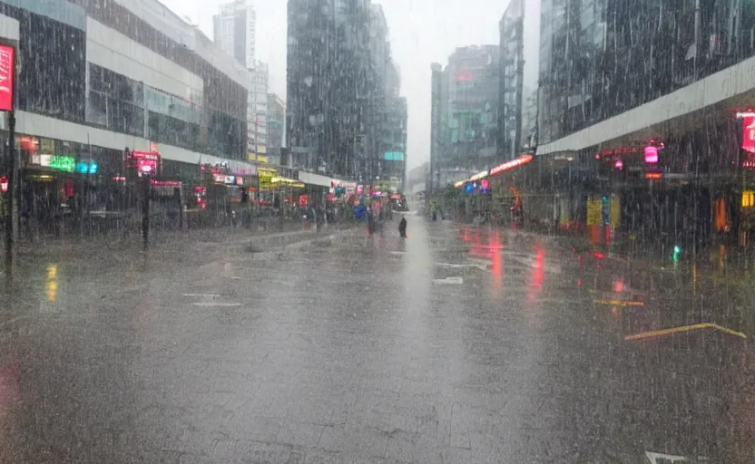 Image similar to Rainy Hsinchu heavy rain pelting down