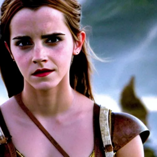 Image similar to still of emma watson in xena warrior princess