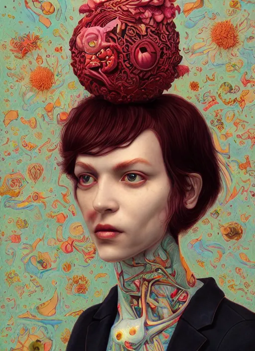 Prompt: perfect skin :: by Martine Johanna and Simon Stålenhag and Chie Yoshii and Casey Weldon and Guillermo del toro :: ornate, dynamic, particulate, rich colors, elegant, centered, artstation, smooth, sharp focus, octane render, 3d
