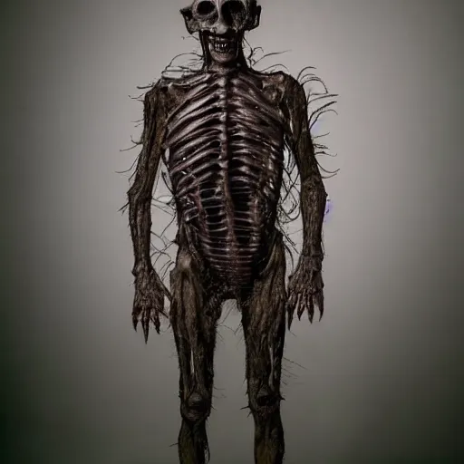 SCP-096 is a humanoid creature measuring approximately, Stable Diffusion