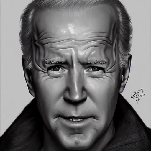 Image similar to portrait of Joe Biden as A-Train from The Boys, elegant, intricate, headshot, highly detailed, digital painting, artstation, concept art, sharp focus, illustration, art by artgerm and greg rutkowski and alphonse mucha