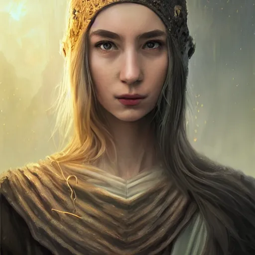 Prompt: centered detailed portrait of an wizard-girl with a basecap, realistic character concept, beautiful wizard, identical eyes, gazing eyes, beautiful eyes medium shot, elegant pose, fantasy, illustration, slender symmetrical face and body, artstation, cinematic lighting, hyperdetailed, cgsociety, 8k, high resolution, Charlie Bowater, Tom Bagshaw and Tom Richmond, single face, insanely detailed and intricate, beautiful, elegant, golden ratio, dark fractal background, vfx, postprocessing, alluring