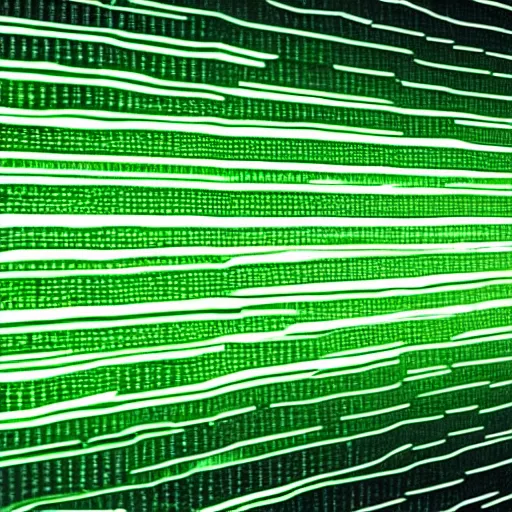 Prompt: a green and black background with a lot of numbers, computer graphics by Ryoji Ikeda, pexels, neo-figurative, creative commons attribution, quantum wavetracing, wallpaper