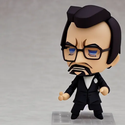 Prompt: Abraham Lincoln in the style of Nendoroid