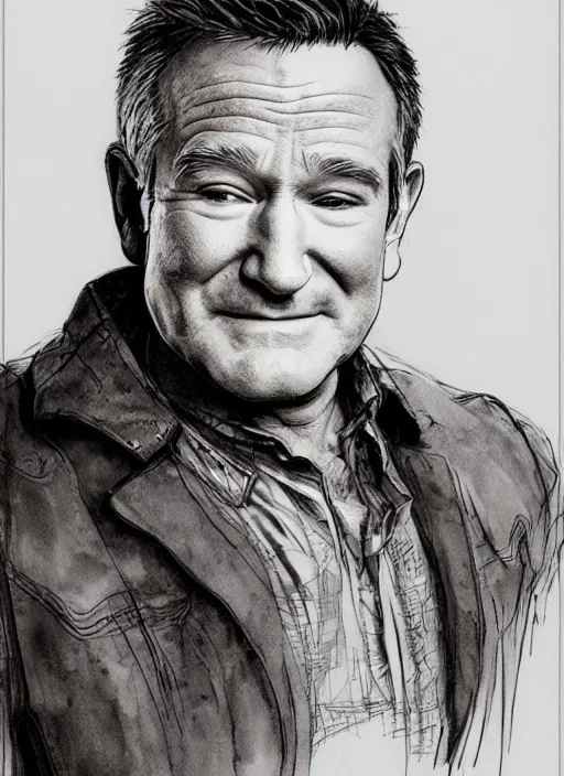 Prompt: portrait, Robin Williams, watercolor, dramatic lighting, cinematic, establishing shot, extremly high detail, foto realistic, cinematic lighting, pen and ink, intricate line drawings, by Yoshitaka Amano, Ruan Jia, Kentaro Miura, Artgerm, post processed, concept art, artstation, matte painting, style by eddie mendoza, raphael lacoste, alex ross