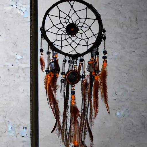 Image similar to high powered industrial next generation mechanical dream catcher