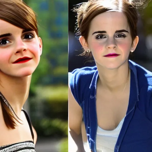 Image similar to pixar animation of emma watson, dreamworks