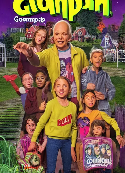 Image similar to the front cover of the latest Goosebumps book