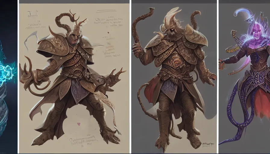 Image similar to the two complementary forces that make up all aspects and phenomena of life, by D&D Concept Artists