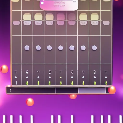 Image similar to vocaloid 6 ai, ui screenshot, piano roll