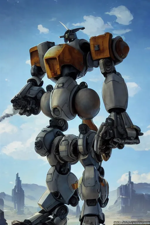 Image similar to mechwarrior 5 : mercenaries mech megaman transformer robot boss tank engine game octane render, 4 k, hd 2 0 2 2 3 d cgi rtx hdr style chrome reflexion glow fanart jesper ejsing, by rhads, makoto shinkai borderlands and by feng zhu rossdraws artstation by digital cinematic pixar and disney unreal zbrush central hardmesh