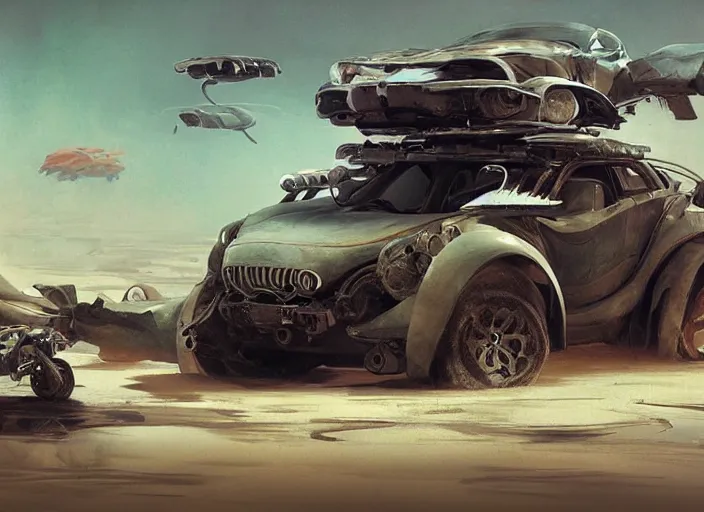 Image similar to a beautiful concept design of an old car converted into offroad sport. car design by cory loftis, fenghua zhong, ryohei hase, ismail inceoglu and ruan jia, henrik fisker and bruce kaiser and scott robertson and dmitry mazurkevich and doruk erdem and jon sibal, volumetric light.