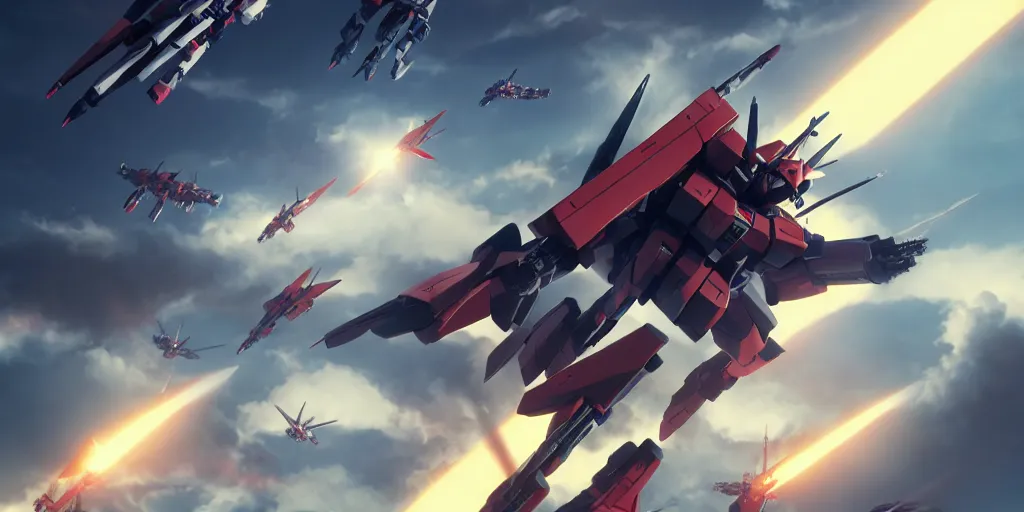 Prompt: socialist gundam flying in the sky, socialist poster, highly detailed, digital painting, trending artstation, concept art, cinematic lighting,, epic, octane render,