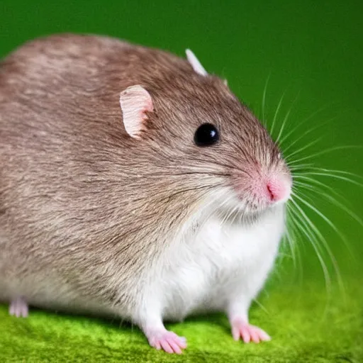 Prompt: the most powerful hamster to ever exist