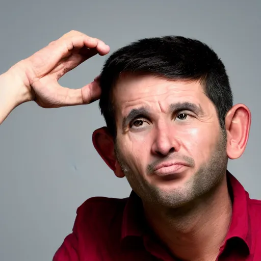 Image similar to man with comically large ears