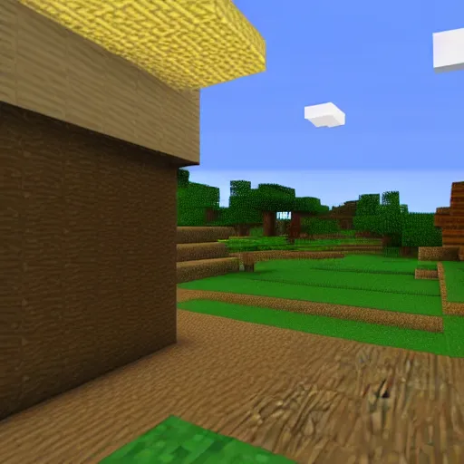 Prompt: A screenshot of Minecraft