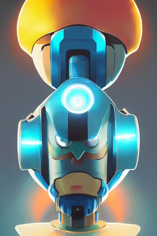 Image similar to metabots medabots medarotto medarot robot minimalist comics helmet mask neon cybereye, behance hd by jesper ejsing, by rhads, makoto shinkai and lois van baarle, ilya kuvshinov, rossdraws global illumination ray tracing hdr radiating a glowing aura