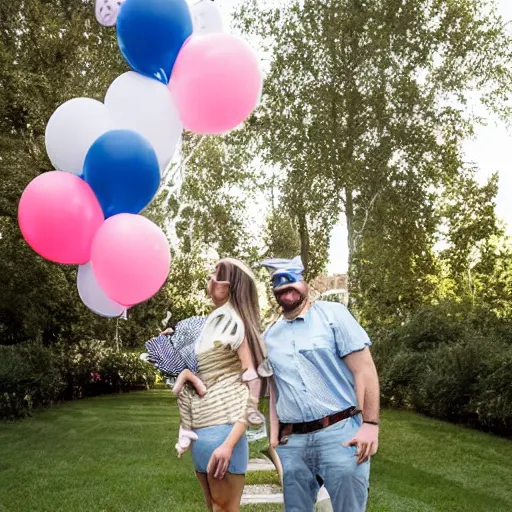 Image similar to gender reveal 9/11