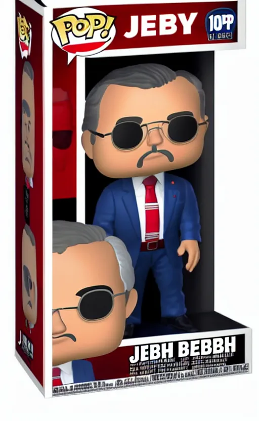 Image similar to jeb bush funko pop