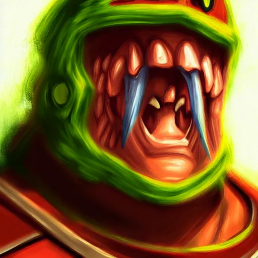 Image similar to he - man digital painting