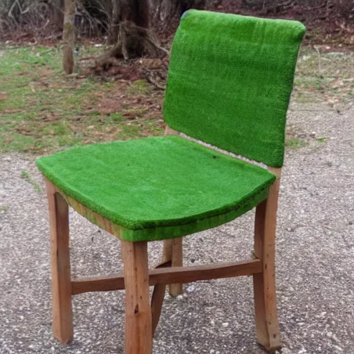 Image similar to chair made out of nettle