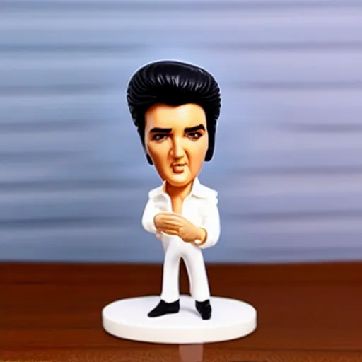 Image similar to elvis plastic figurine bobblehead toy