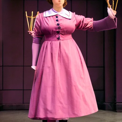 Prompt: franziska giffey as dolores umbridge