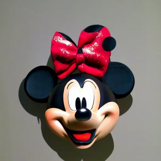 Image similar to mickey mouse taxidermy failure