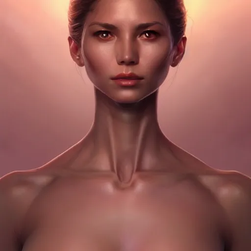 Image similar to wide angle full body portrait of an alien female, a perfect face and perfect body, thin waist, intricate, single face, highly detailed, digital painting, artstation, concept art, smooth, sharp focus, illustration, Unreal Engine 5, 8K, art by artgerm and greg rutkowski and alphonse mucha and david cronenberg