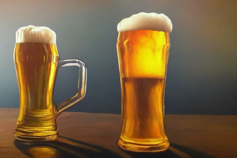 Prompt: beer, cafe, fantasy, painting, ultra realistic!!!, clear weather, golden hour, sharp focus