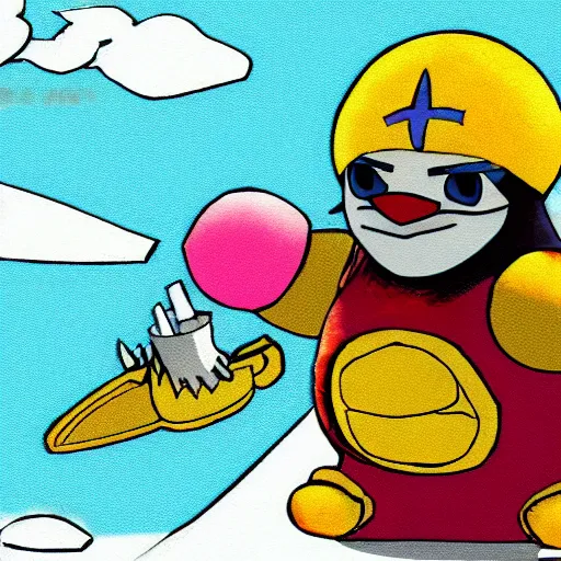 Prompt: king dedede