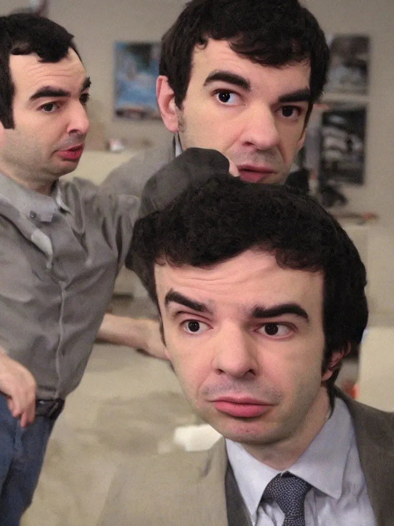 Prompt: nathan fielder is an artistic genius