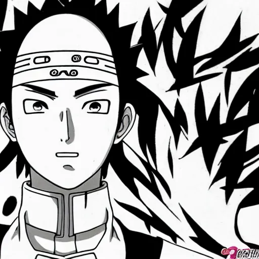 Image similar to a flawless character design by masashi kishimoto, hyper-detailed masterpiece